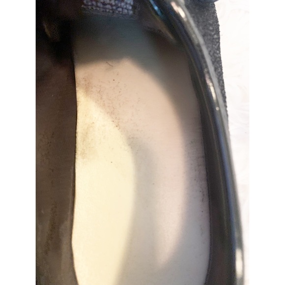 Sperry Seacoast Black Glitter Caviar Sneakers-6 - Picture 10 of 12